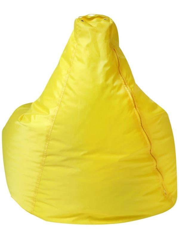 Кресло - мешок «Капля S», диаметр 85 см, высота 130 см, цвет жёлтый