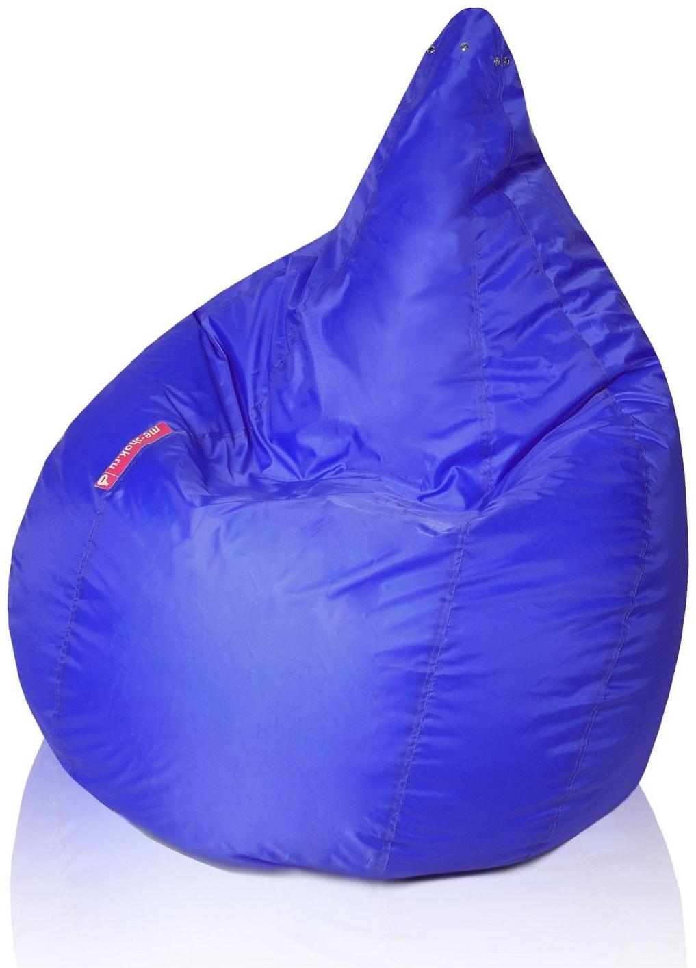 Кресло - мешок «Груша», диаметр 90, высота 140, цвет синий