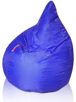 Кресло - мешок «Груша», диаметр 90, высота 140, цвет синий