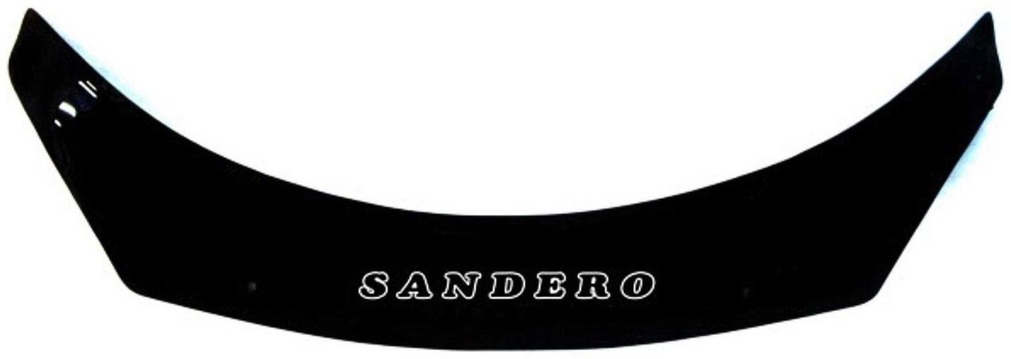 Дефлектор капота Renault Sandero I, хэтчбек, 2009-2014,