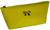Косметичка на молнии, 1 отдел, цвет жёлтый