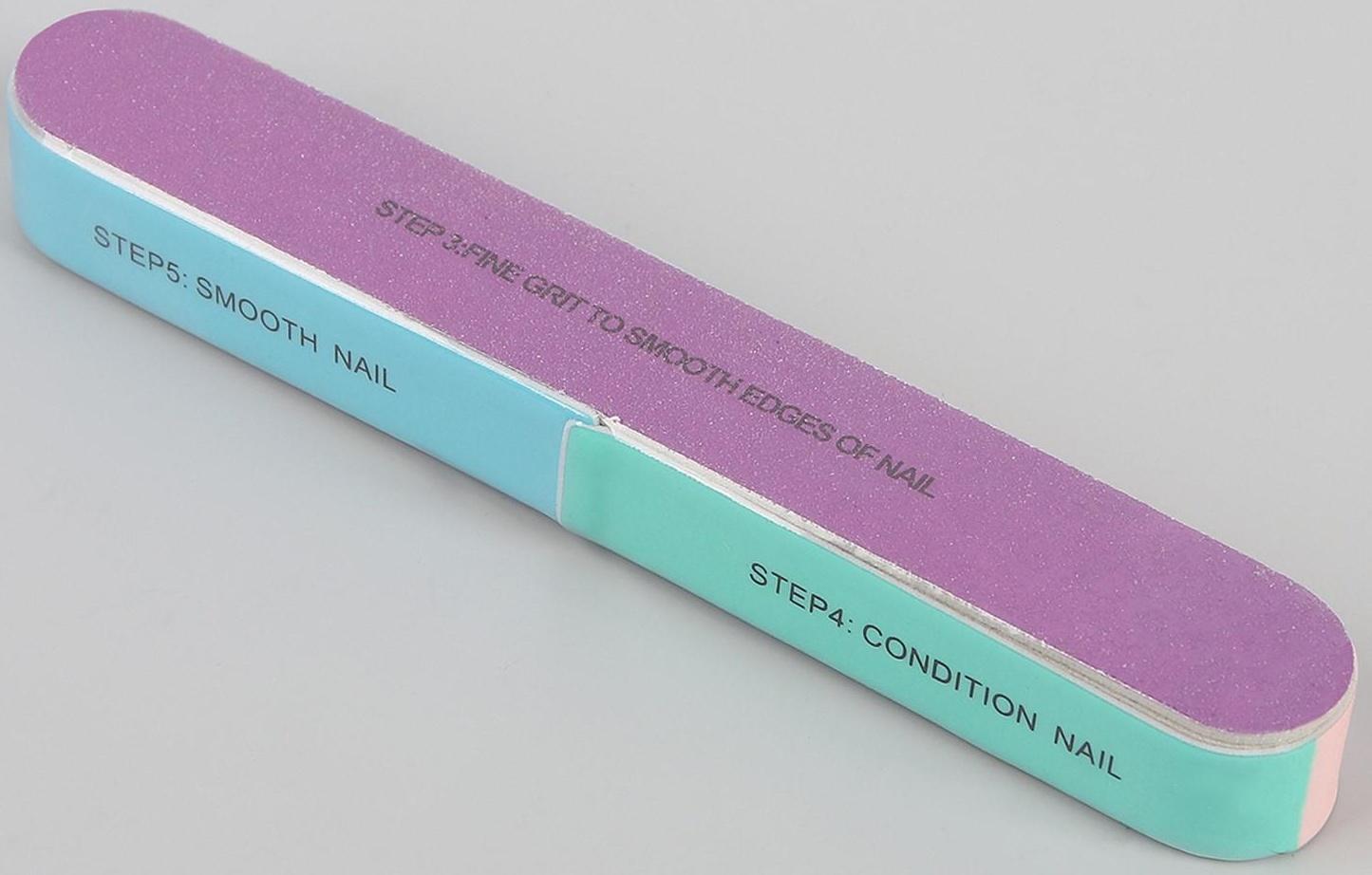 Шлифовка-полировка, 6 в 1, 14 см, разноцветная