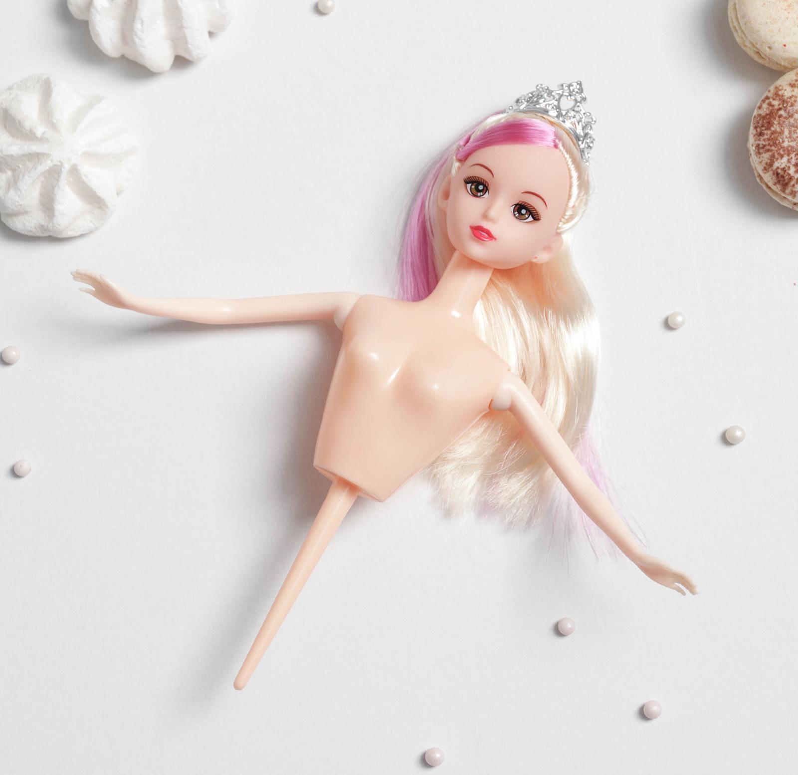 Кукла для торта «Глория», 18,5×6×3,5 см, длина держателя куклы 6,5 см