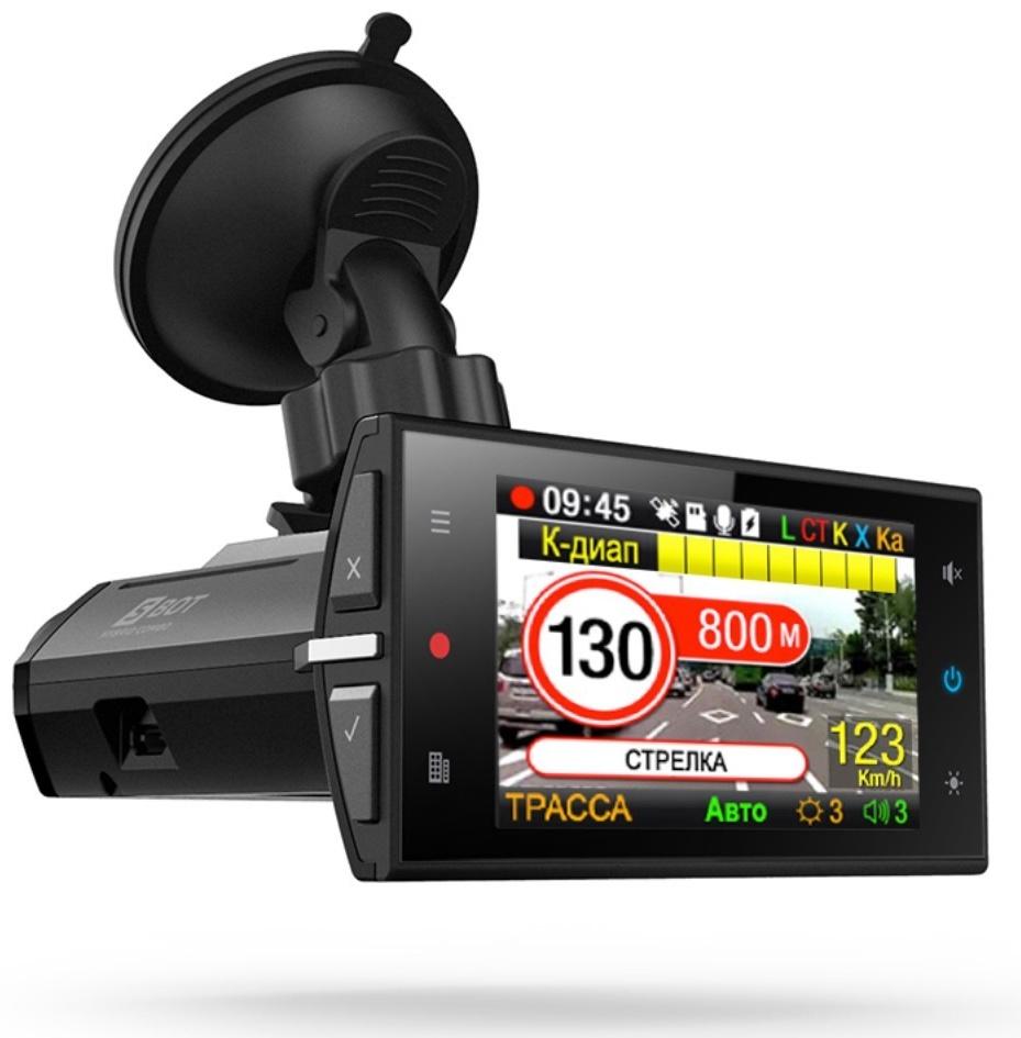Видеорегистратор + радар-детектор SilverStone F1 HYBRID S-BOT, 3