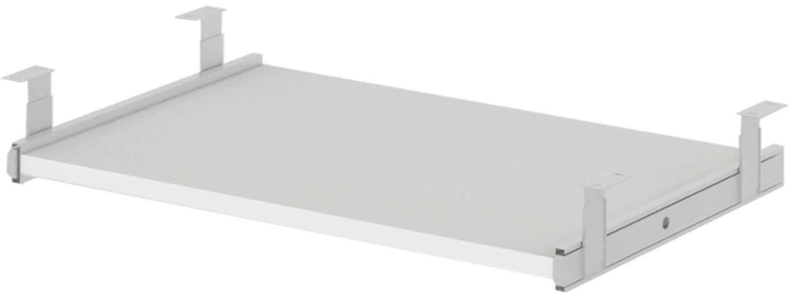 Полка под клавиатуру, 550 × 330 × 20 мм, цвет белый жемчуг