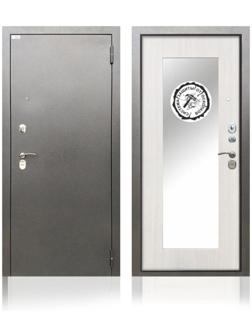 Сейф-дверь «Берлога Тринити Милли», 970 × 2060 левая, цвет ясень белый