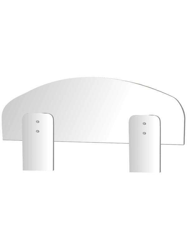 Универсальное ограждение для кровати, 700 × 48 × 220 мм, цвет белый