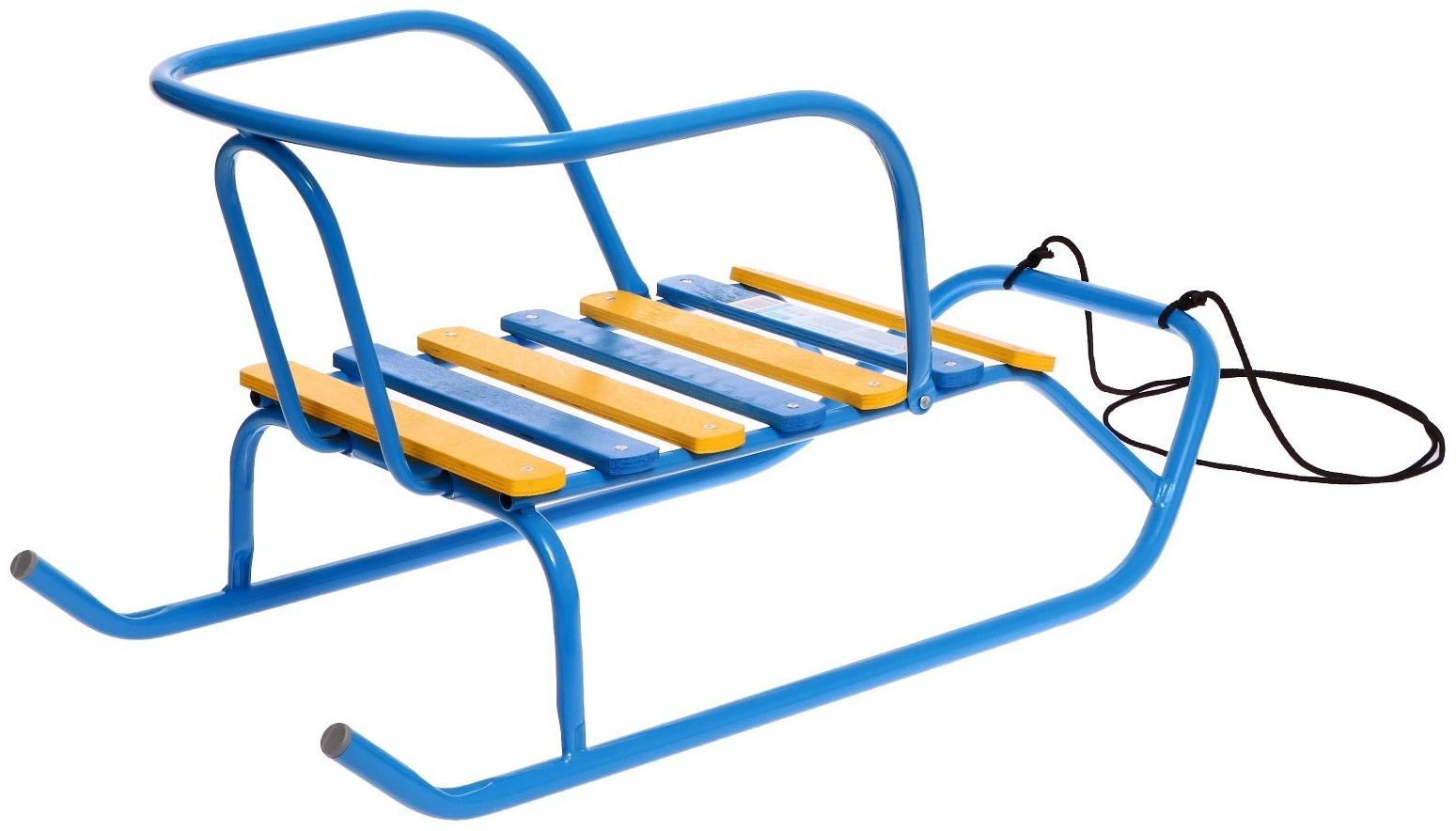 Санки «Ветерок 1», цвет голубой