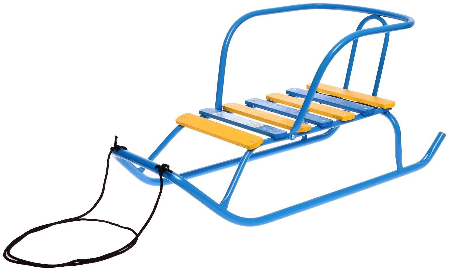 Санки «Ветерок 1», цвет голубой