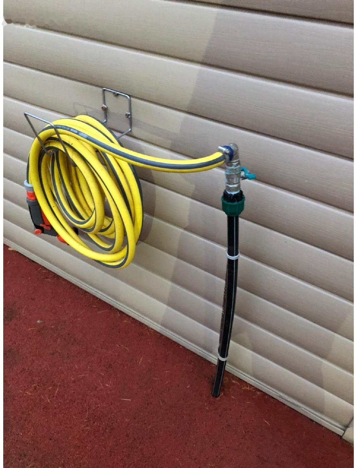 Держатель для шланга, 26 × 10 × 14,5 см, металл