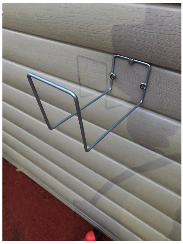 Держатель для шланга, 26 × 10 × 14,5 см, металл