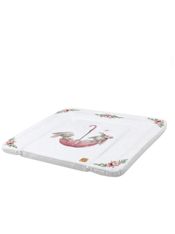 Пеленальный матрасик «Зайка-Акварель», 82х73 см