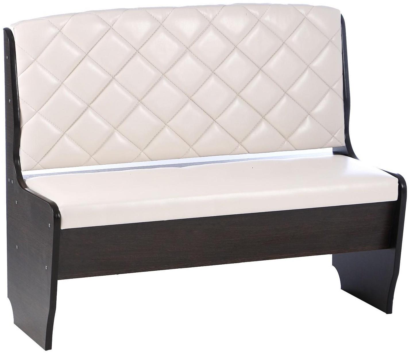 Скамья от кухонного уголка Барон-2, 1040х550х870, Венге/Бежевый кожзам