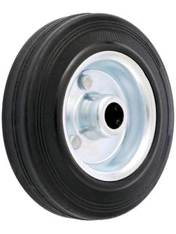 Колесо хозяйственное, d = 160 мм, ступица: диаметр 20 мм, длина 56 мм