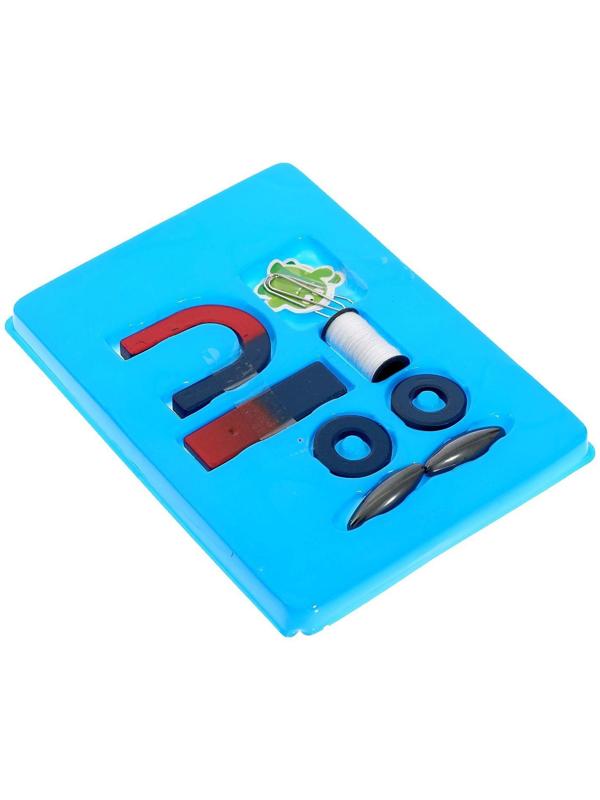 Набор для опытов «Опыты с магнитами, 5 опытов», в пакете