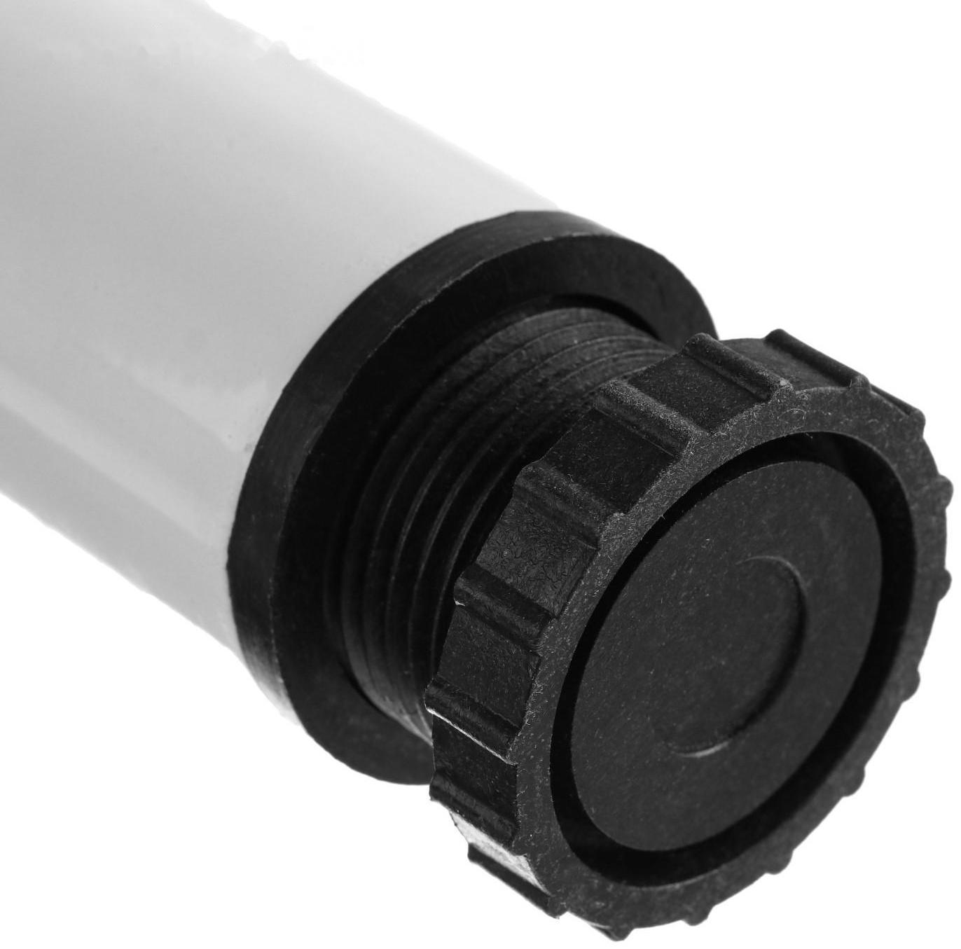 Опора для стола с регулируемым подпятников, h 715, d 51, Белая