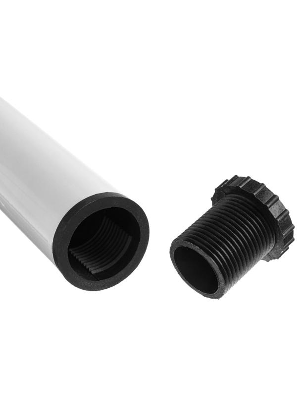 Опора для стола с регулируемым подпятников, h 715, d 51, Белая