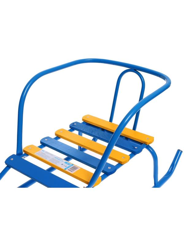 Санки «Ветерок 5», цвет голубой