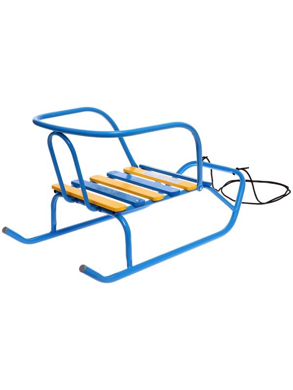 Санки «Ветерок 5», цвет голубой