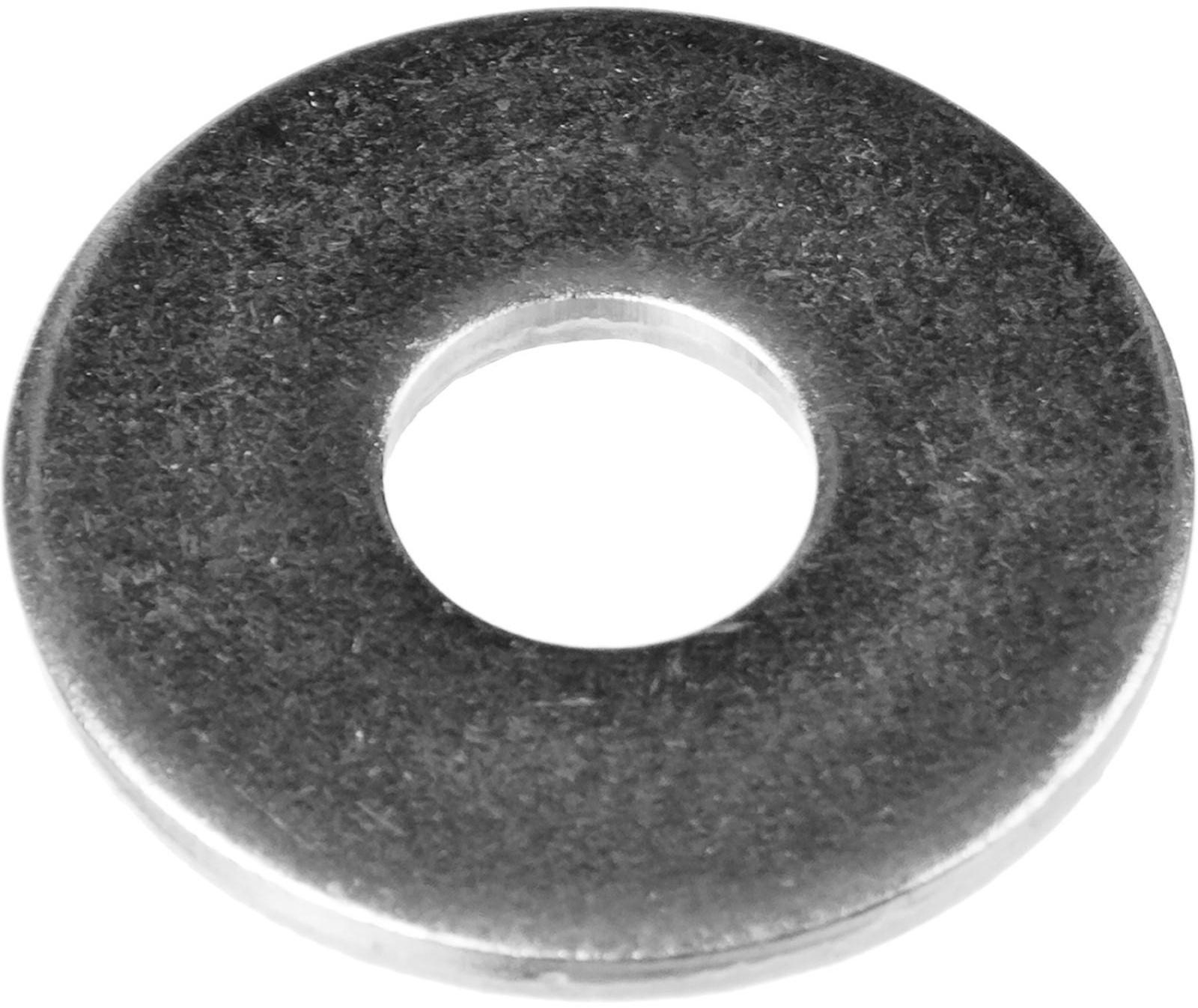 Шайба ЗУБР, увеличенная, DIN9021, оцинкованная, М6, 18 шт