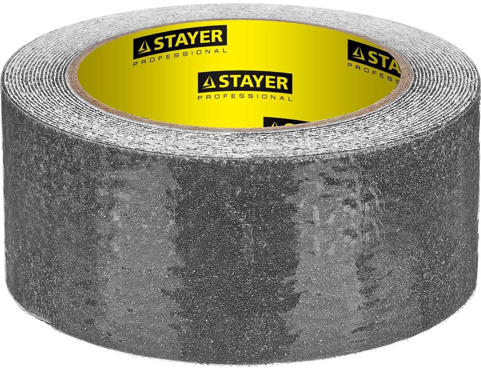 Лента клейкая STAYER Profi 12270-50-05, противоскользящая, 50мм х 5м