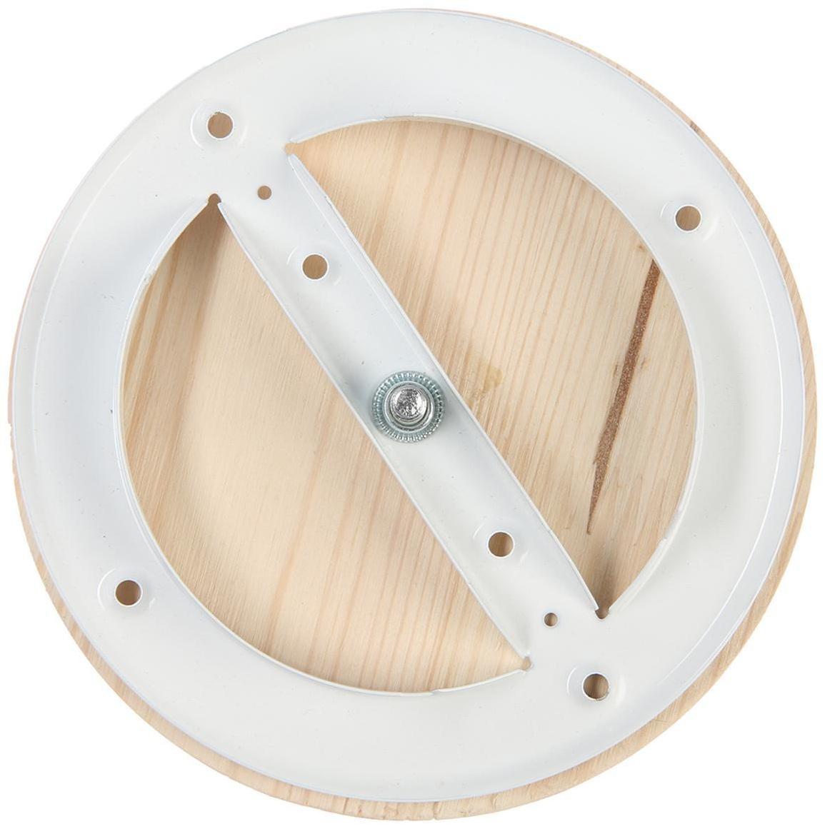 Анемостат ERA 10DW Pine, d=100 мм, для бани и сауны, без распорных лапок, цвет сосна