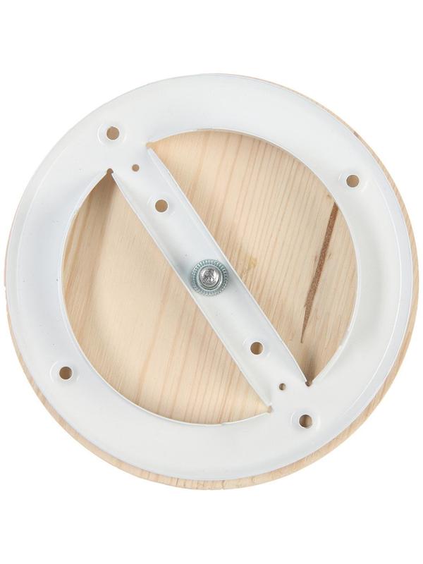 Анемостат ERA 10DW Pine, d=100 мм, для бани и сауны, без распорных лапок, цвет сосна