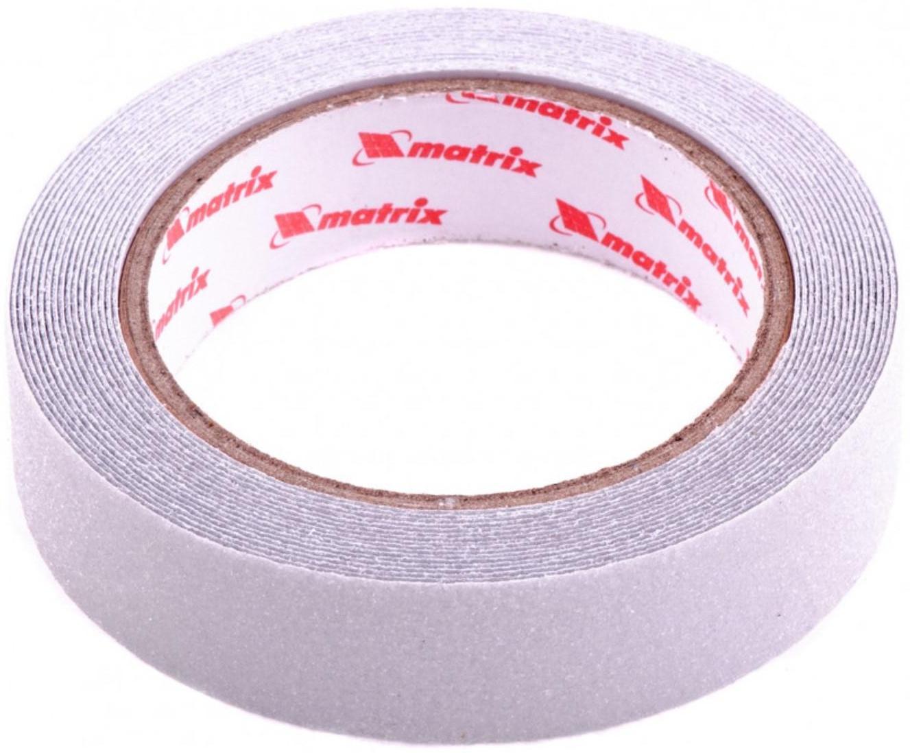 Лента клейкая MATRIX 88709, противоскользящая, прозрачная, 25 мм х 5 м