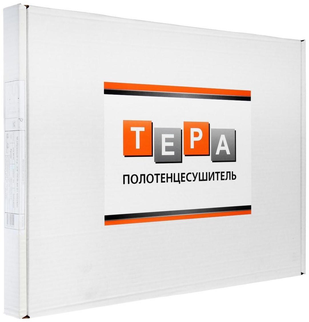 Полотенцесушитель водяной ТЕРА, М-образный, 500х400 мм, D=25 мм, наружная резьба 3/4