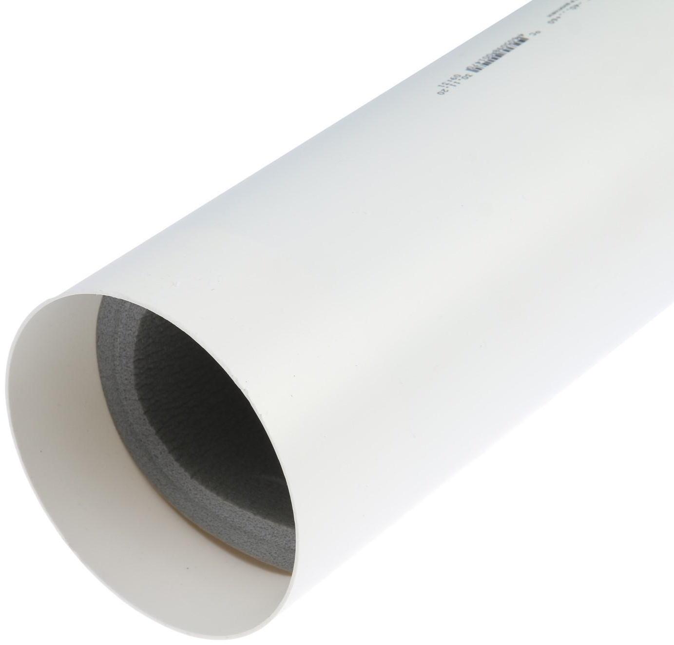 Клапан приточный ERA 10КП, d=100 мм, длина 500 мм, внешняя решетка из ABS-пластика