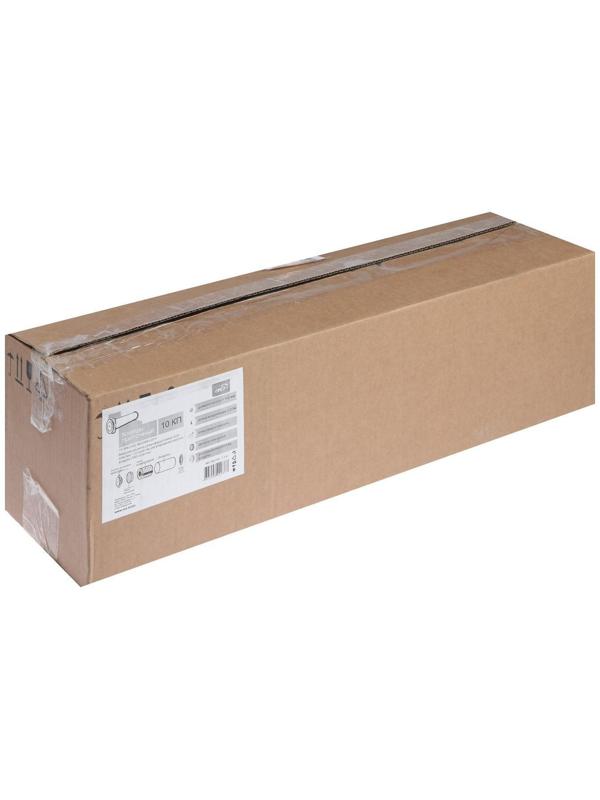 Клапан приточный ERA 10КП, d=100 мм, длина 500 мм, внешняя решетка из ABS-пластика