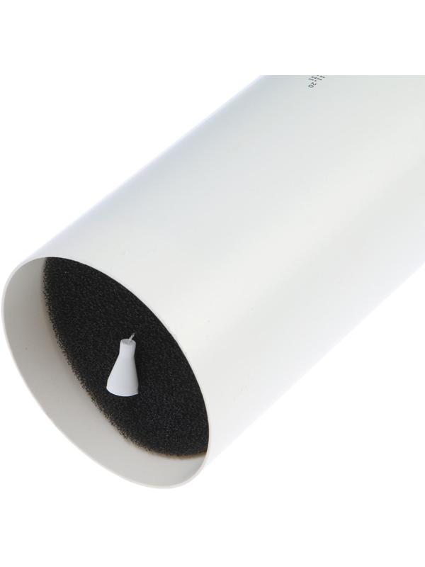 Клапан приточный ERA 10КП, d=100 мм, длина 500 мм, внешняя решетка из ABS-пластика