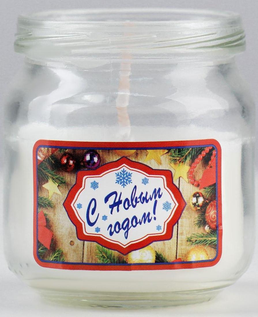 Ароматическая свеча в банке 