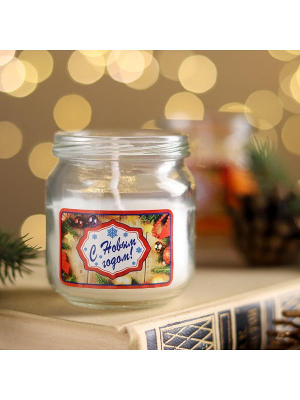 Ароматическая свеча в банке 