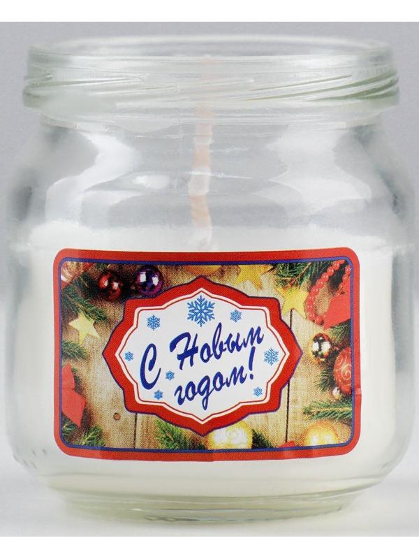 Ароматическая свеча в банке 