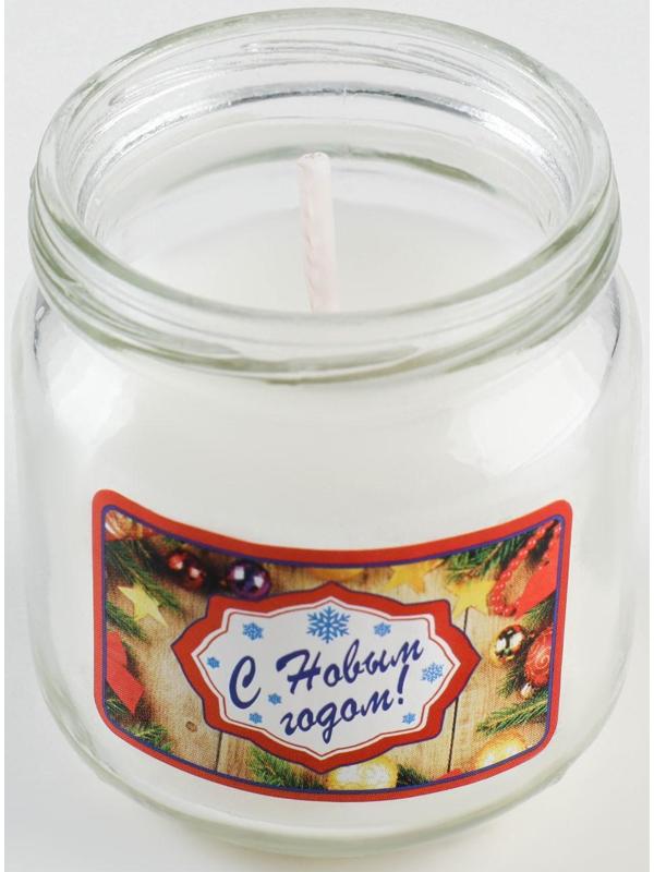 Ароматическая свеча в банке 