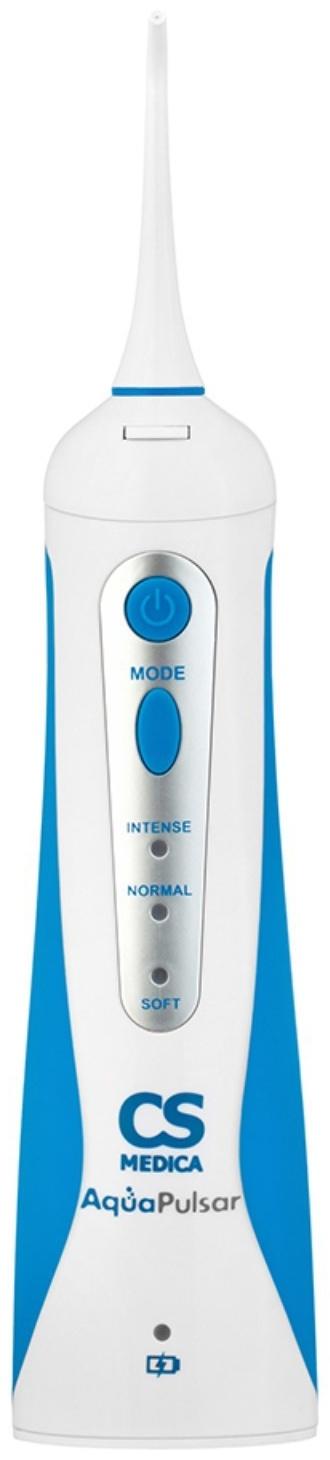 Ирригатор CS Medica AquaPulsar CS-3 Basic, портативный, 2 насадки, АКБ