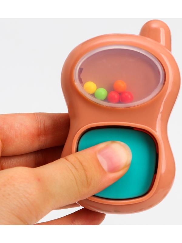 Набор погремушек «Растем вместе», с эластичными элементами, 11 шт