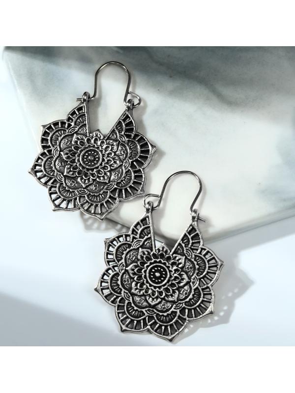 Серьги металл 