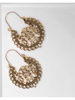 Серьги металл 