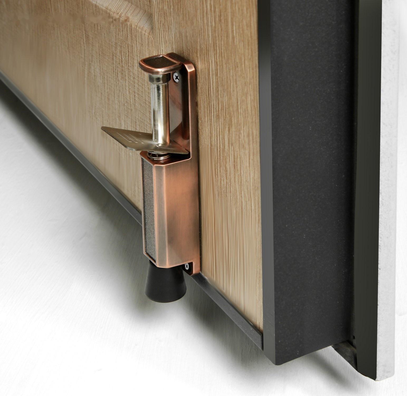 Дверной стопор LOCKLAND, цвет медь