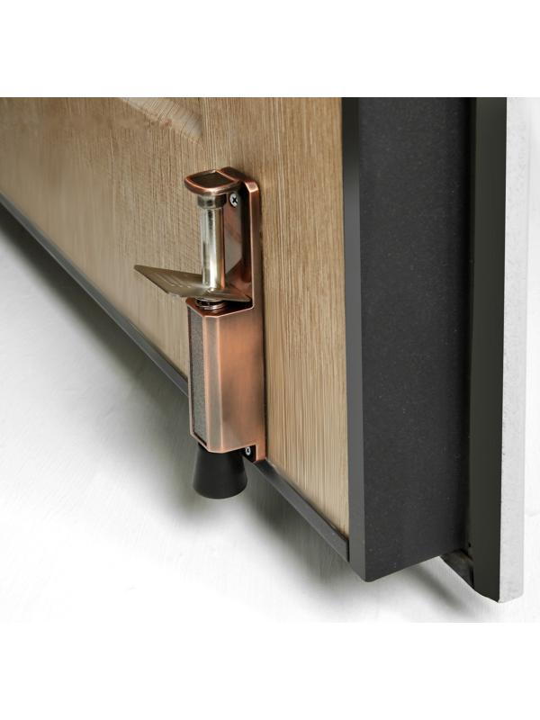 Дверной стопор LOCKLAND, цвет медь