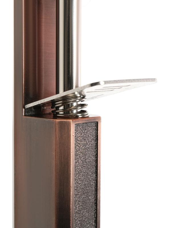 Дверной стопор LOCKLAND, цвет медь