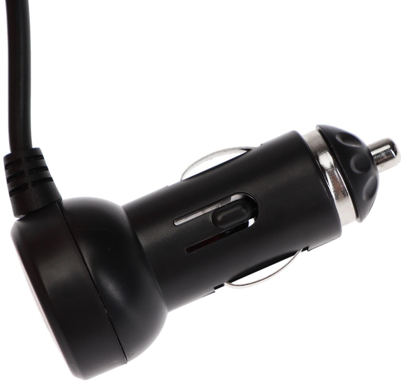 Разветвитель прикуривателя, вольтметр, 2 USB, 2 выхода, провод 50 см