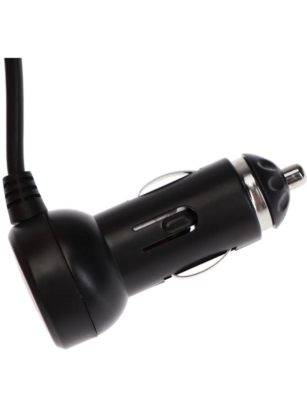 Разветвитель прикуривателя, вольтметр, 2 USB, 2 выхода, провод 50 см