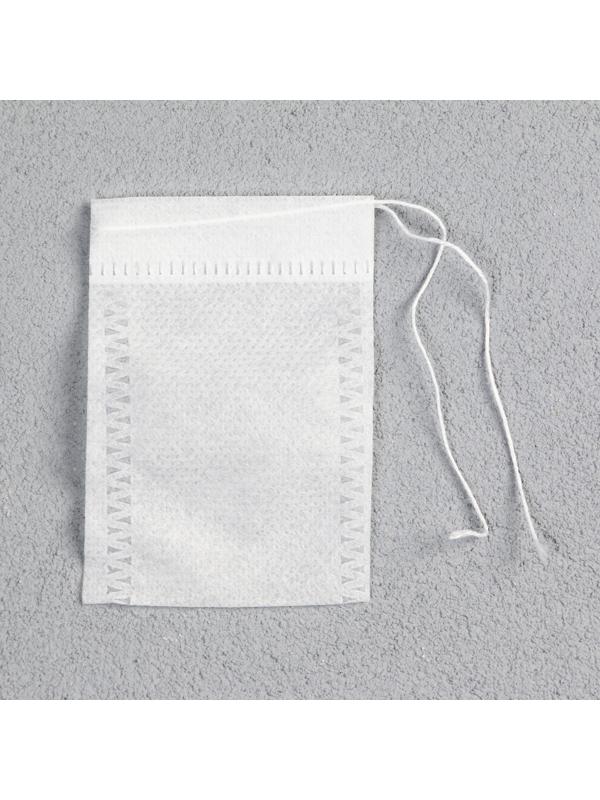 Набор фильтр-пакетов для заваривания чая с завязками, для кружки, 100 шт., 5 х 7 см