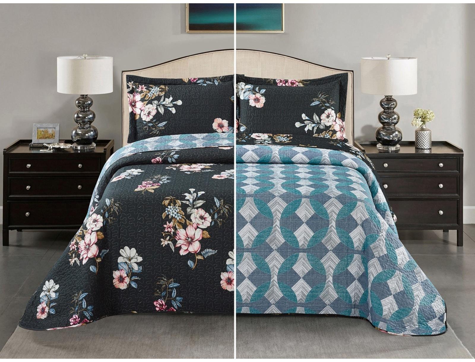 Покрывало с наволочками CLER, размер 200x220 см, 50x70 см-2 шт