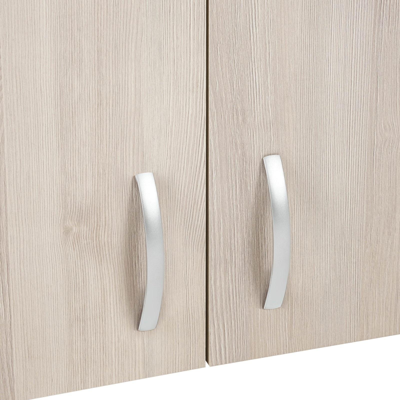 Шкаф навесной Комфорт 800х300х720, Сосна Аланд/Белый