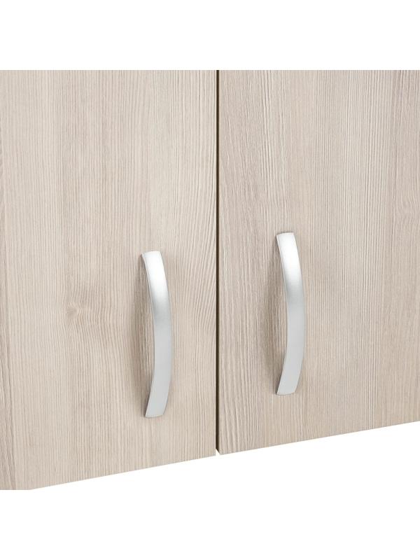 Шкаф навесной Комфорт 800х300х720, Сосна Аланд/Белый