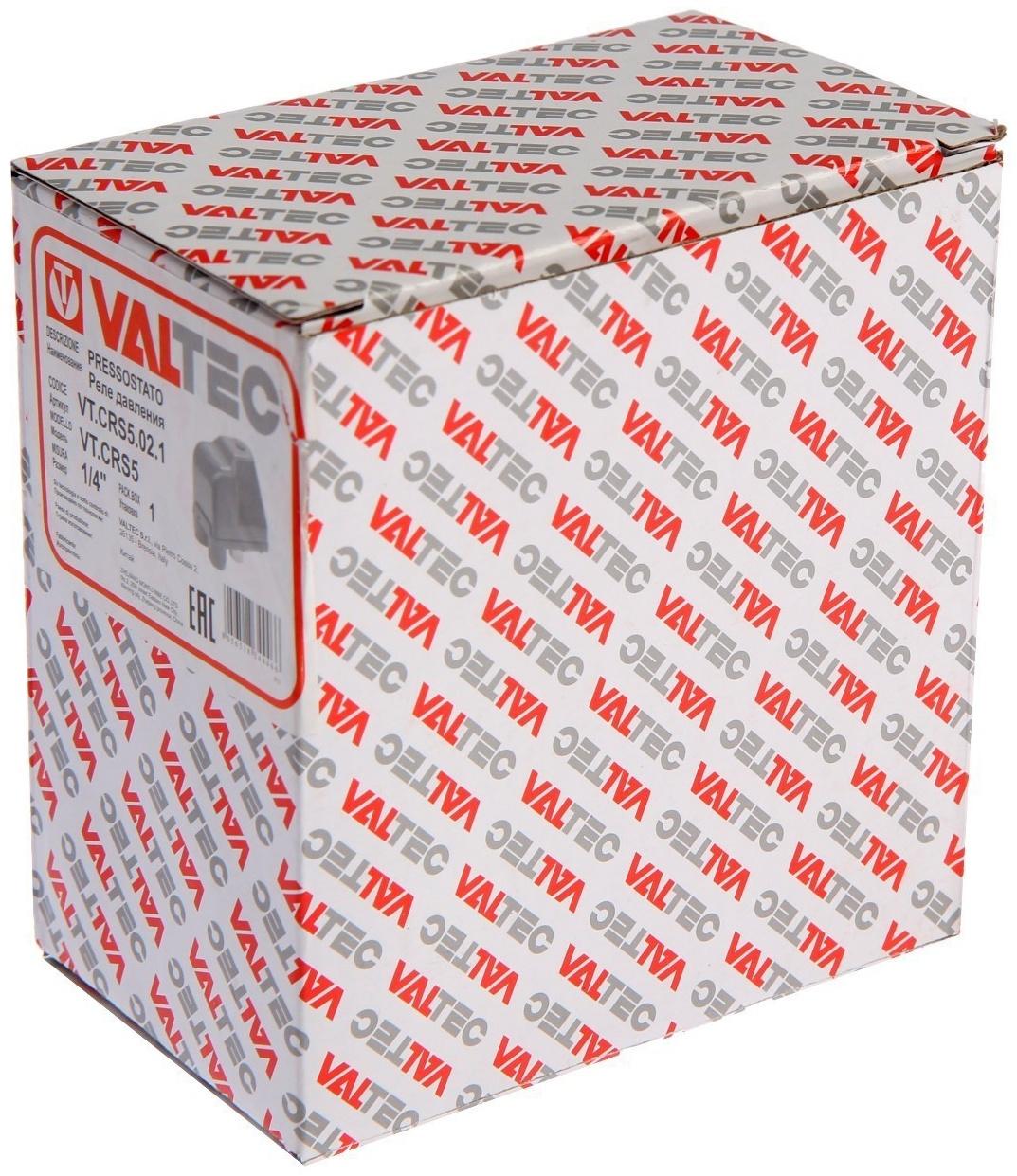 Реле давления Valtec CRS-5, 1/4